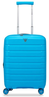 Roncato B-Flying Expandable Trolley 55 azzurro cielo Harde Koffer Blauw - H 55 x B 40 x D 25