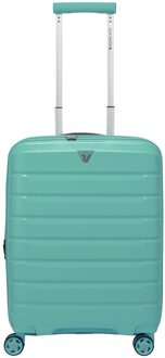 Roncato B-Flying Expandable Trolley 55 salvia Harde Koffer Groen - H 55 x B 40 x D 25