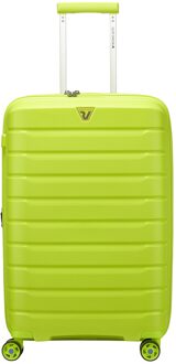 Roncato B-Flying Expandable Trolley 68 spot cyber lime Harde Koffer Groen - H 68 x B 44 x D 31
