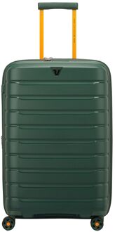 Roncato B-Flying Move Expandable Trolley 68 verde mimetico hardcase koffer Groen - H 68 x B 44 x D 31 cm