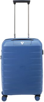 Roncato Box Sport 2.0 Trolley 55 navy Harde Koffer Blauw - H 55 x B 40 x D 20