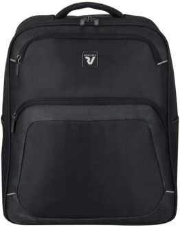 Roncato Gateway Cabin Trolley Backpack 17" black weekendtas handbagage Zwart - H 45 x B 36 x D 20 cm