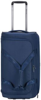Roncato Gateway Duffle M bluereistas met wielen Blauw - H 58 x B 35 x D 32 cm