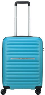 Roncato Ibiza Cabin Trolley 55 turchese hardcase koffer Blauw - H 55 x B 40 x D 20 cm