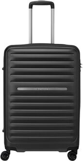 Roncato Ibiza Medium Trolley 65 nero hardcase koffer Zwart - H 65 x B 45 x D 25 cm