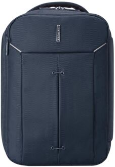 Roncato Ironik 2.0 Mini Expandable Underseater Backpack dark blue weekendtas handbagage Blauw - H 40 x B 25 x D 20 cm