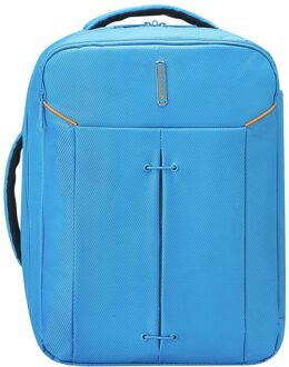Roncato Ironik 2.0 Travel Backpack denim blue handbagage Blauw - H 40 x B 30 x D 20 cm