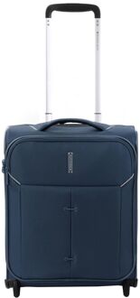 Roncato Ironik 2.0 Underseater Trolley 45 blu notte zachte koffer lichtgewicht koffer Blauw - H 45 x B 36 x D 20 cm