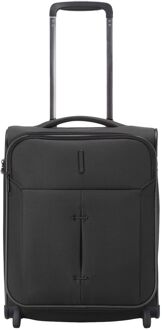 Roncato Ironik 2.0 Underseater Trolley 45 nero zachte koffer lichtgewicht koffer Zwart - H 45 x B 36 x D 20 cm