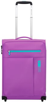 Roncato Lite Soft 2 Wheel Cabin Trolley orchid zachte koffer lichtgewicht koffer Paars - H 55 x B 40 x D 20 cm
