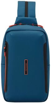 Roncato Norway sling bagbag denim damestas Blauw - H 31 x B 20 x D 5.5 cm