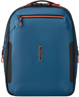 Roncato Norway Underseater Rugzak 40 cm - 24 liter - 40x30x20 cm - met 14" laptopvak - denim weekendtas handbagage Blauw - H 40 x B 30 x D 20 cm