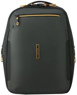 Roncato Norway Underseater Rugzak 40 cm - 24 liter - 40x30x20 cm - met 14" laptopvak - verde militare weekendtas handbagage Groen - H 40 x B 30 x D 20 cm