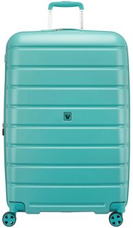 Roncato ReLIFE Expandable Trolley 78 Detachable Wheels salvia hardcase koffer Groen - H 78 x B 49 x D 31 cm