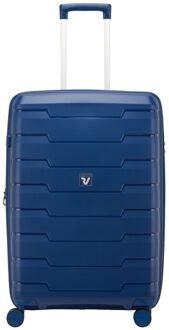 Roncato Skyline 2.0 Medium Trolley 70 Exp. midnight blue hardcase koffer Blauw - H 70 x B 46.5 x D 28 cm