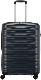 Roncato Wave DLX Trolley 65 nero hardcase koffer Zwart - H 65 x B 43 x D 27 cm