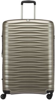 Roncato Wave DLX Trolley 75 champagne hardcase koffer - H 73 x B 51 x D 30 cm