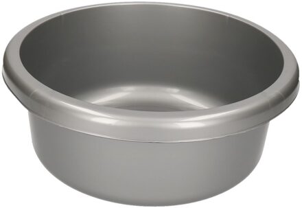 Rond afwasteiltje / afwasbak donker grijs 6,2 liter