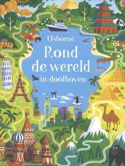 Rond de wereld in doolhoven - Boek Standaard Uitgeverij - Usborne Publisher (1474951430)