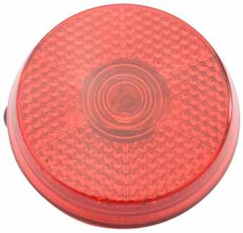 Rond knipper lampje Rood