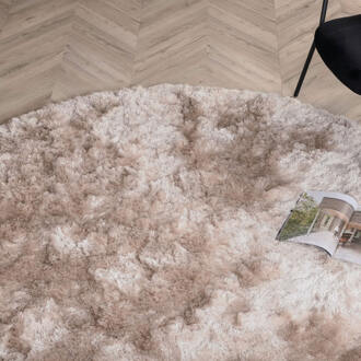 Rond Vloerkleed 'Reshunda' 200cm, kleur Beige