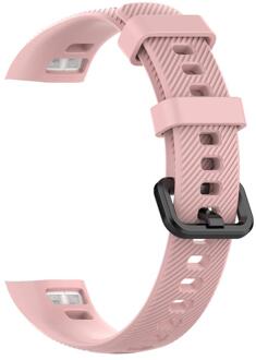 Rondaful Multi-Kleuren Band Voor Huawei Band4 Pro Silicone Pols Voor Band 4 Pro Strap Vervanging Polsband Horloge band roze