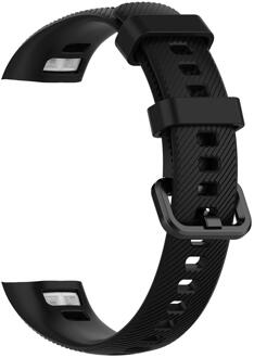 Rondaful Multi-Kleuren Band Voor Huawei Band4 Pro Silicone Pols Voor Band 4 Pro Strap Vervanging Polsband Horloge band zwart