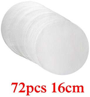 Ronde Bakpapier Vetvrij Hamburger Patty Papier Non-stick Cake Biscuit Bakken Barbecue Papier Keuken Gereedschap 72stk 16cm