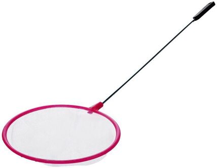 Ronde Beugel Mesh Handvat Vissen Schepnet Willekeurige Kleur