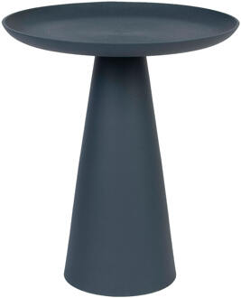 Ronde Bijzettafel 'Lassi' kleur Blauw, 40cm
