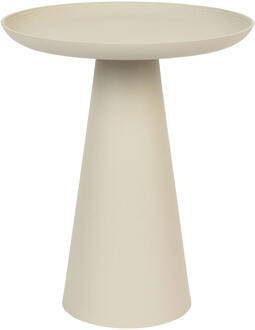 Ronde Bijzettafel 'Lassi' kleur Ivory, 35cm