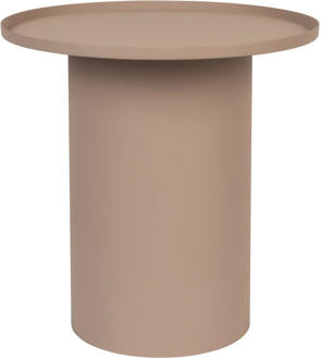 Ronde Bijzettafel 'Michee' 45cm, kleur Roze - 45 cm
