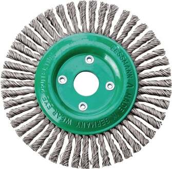Ronde borstel | gat d. 125 mm draaddikte 0,5 mm | RVS 6 mm | 15.000 omw/min | 1 stuk - 473801EZ 473801EZ