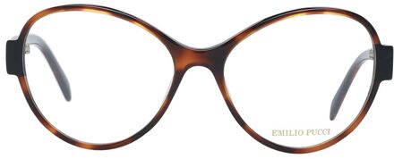 Ronde Bril Classic Frames Bruin - One Size
