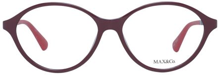 Ronde Bril Ma1047119 Donkerrood