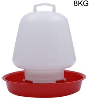 Ronde Bubble Kip Drinken Fontein Apparaat Opknoping Cup Waterer Kom Huisdier Gevogelte Water Drinker Huishoudelijke Huisdier Voeden 8000ml