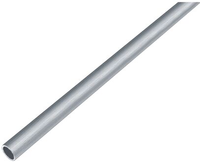 Ronde Buis - Aluminium Zilver - 10x1mm 2m