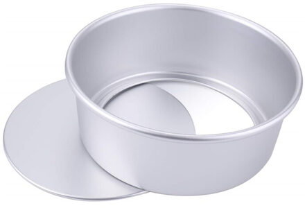 Ronde Cake Pan met Verwijderbare Bodem Geanodiseerd Aluminium Ronde Bruiloft Verjaardag Bakken Cake Tin Cheesecake Pan Chiffon Cakevorm 6 duim cake pan