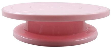 Ronde Cake Stand Anti Skid 10 Inch Onderdelen Schraper Apparatuur Bakken Tools Decoreren Draaitafel Plastic Taart Draaitafel A2