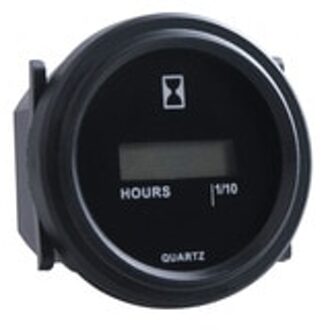 Ronde Digitale 99999.9 Urenteller Teller Voor Marine Motorcycle Atv Sneeuwscooter Tractor Vrachtwagen Boot Generator Crossmotor Jet Ski Dc