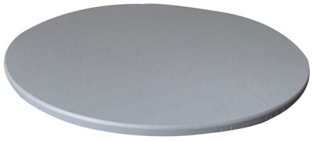 Ronde Elastische Tafel Dekken Doek Protector Waterdicht Polyester Tafelkleed Catering Uitgerust Tafel Dekken Met Elastische Randen 120Cm grijs