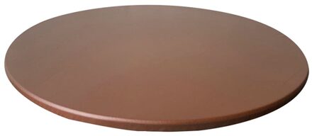 Ronde Elastische Tafel Dekken Doek Protector Waterdicht Polyester Tafelkleed Catering Uitgerust Tafel Dekken Met Elastische Randen 120Cm koffie
