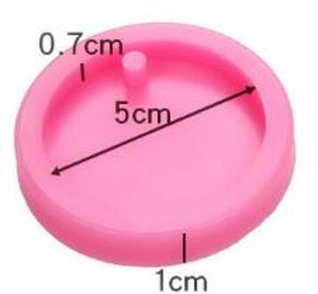 Ronde En Bot Stok Vormige Siliconen Mallen Gemaakt Van Epoxy Hars Kan Worden Gebruikt Voor Sleutelhanger Huisdier Hanger Mobiele Telefoon ketting Sieraden 3