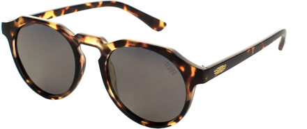 Ronde gepolariseerde zonnebril UV 400 Bescherming CRONO Unisex Bruin - One Size