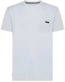 Ronde hals korte mouw T-shirt RRD , White , Heren - 2Xl,Xl,L,M,S