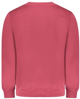 Ronde Hals Lange Mouwen Sweatshirt - maat L Klaproos