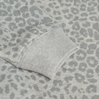 Ronde hals sweaterjurk 756387 meisje Grijs