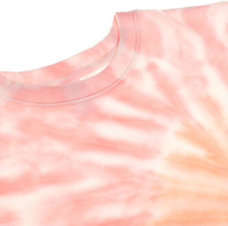 Ronde hals sweatshirt jurk 754931 meisje Roze