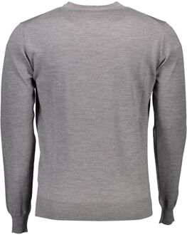 Ronde Hals Trui Breiwerk - maat 2XL Grijs