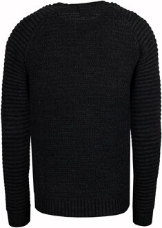 Ronde hals trui - maat 3XL Zwart